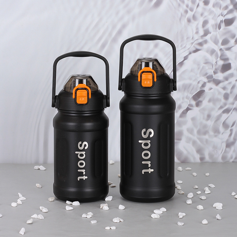 Taza termo de exportación de acero inoxidable 316, pareja de estudiantes masculinos y femeninos, hervidor de agua deportivo, hervidor de agua portátil de doble capa para exteriores, venta al por mayor