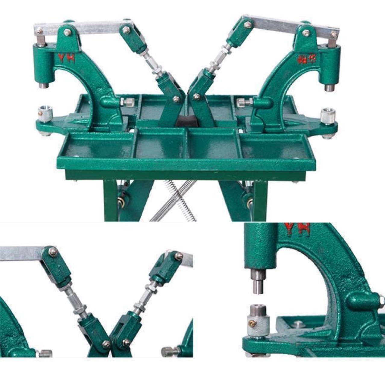 厂家直供四合扣铆钉鸡眼汽眼工具单双人脚踩机器脚踏机压扣机