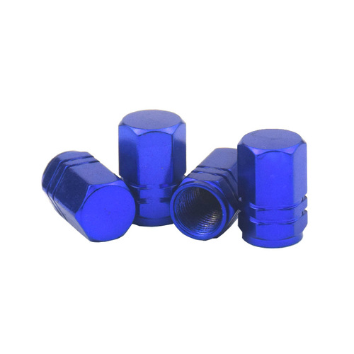 Aluminum alloy car valve cap car valve cap valve core tire personalized valve 4 pieces