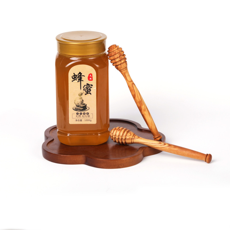 厂家现货供应橄榄木蜂蜜棒蜂蜜卷实木取蜜器果酱无蜡搅拌棒|undefined