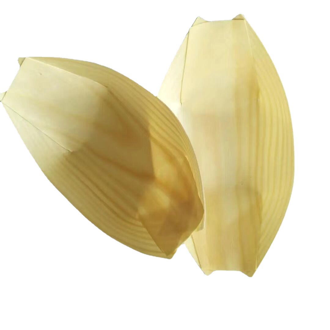 Productos de madera de bambú ensalada decoración Barco de pino Barco de álamo barco de madera necesidades diarias regalos de vacaciones