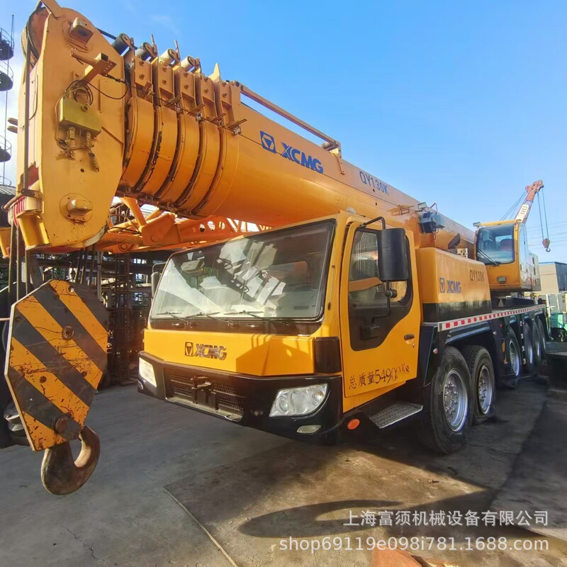Xcmg 130-Ton Crane, Second-Hand Crane 50 Tons, 70 Tons, 100 Tons, 110 Tons, 90% New Truck Crane Xcmg130K