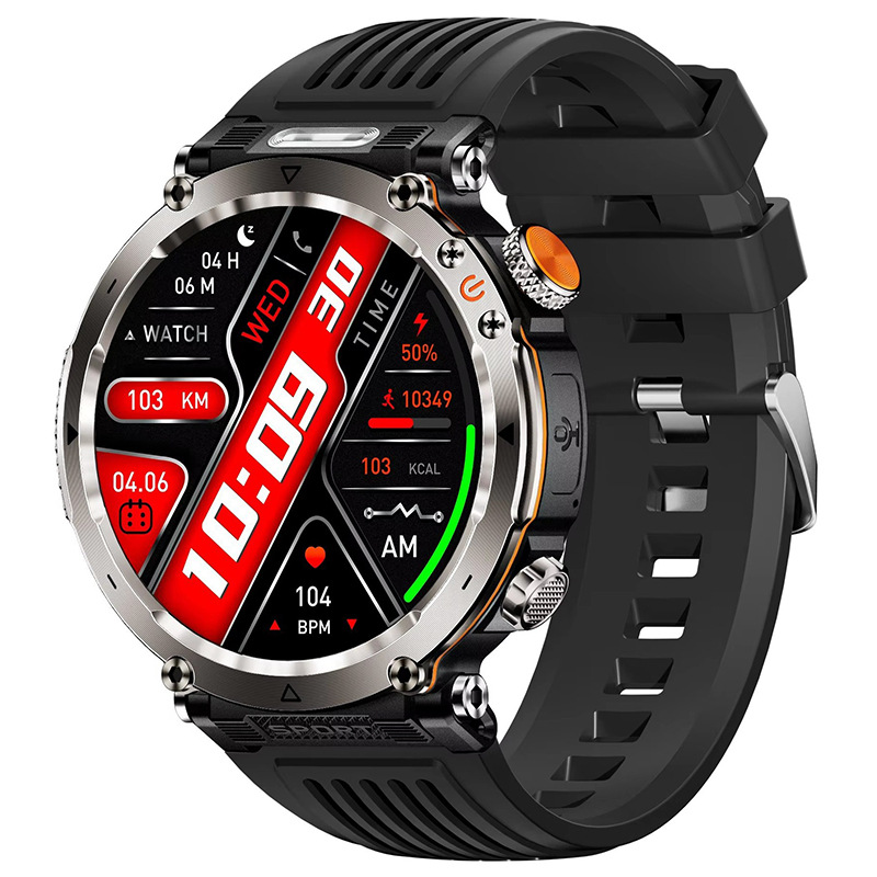 Smart Watch For Men With Bluetooth Calling Waterproof Fitness Tracker_voghion.com
