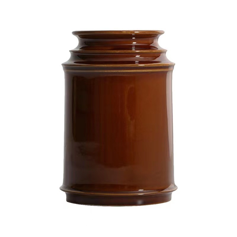 現物日本式陶磁厨房工具収納缶収納瓶食器収納缶箸入れ箸籠食器缶|undefined