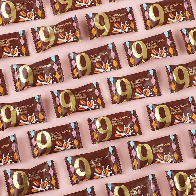 网红特浓咖啡糖奶糖即食咖啡软糖上班开车提神醒脑办公室散装零食