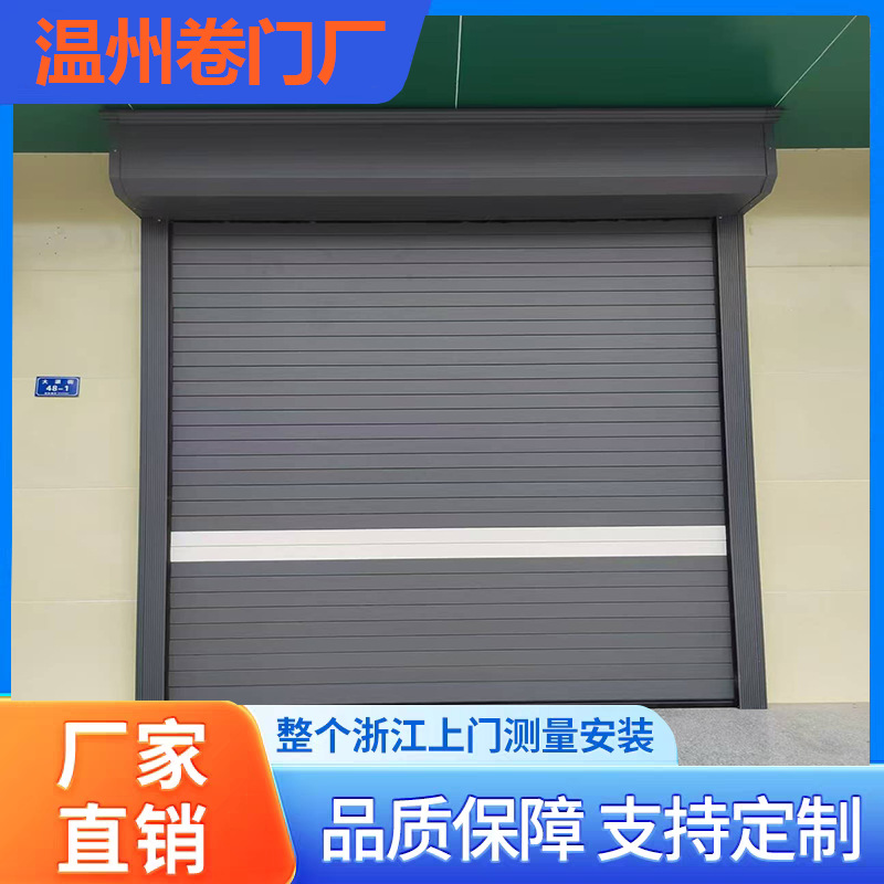 温州涡轮别墅车库门高端车库快速门可选择颜色