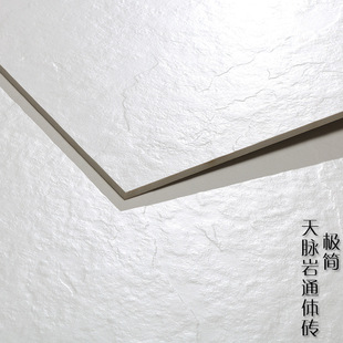 Minimalist Tianmai Rock Pure White Matte Full Body Tile Living Room Bathroom Slate Floor Tile Wall Tile 600/1200