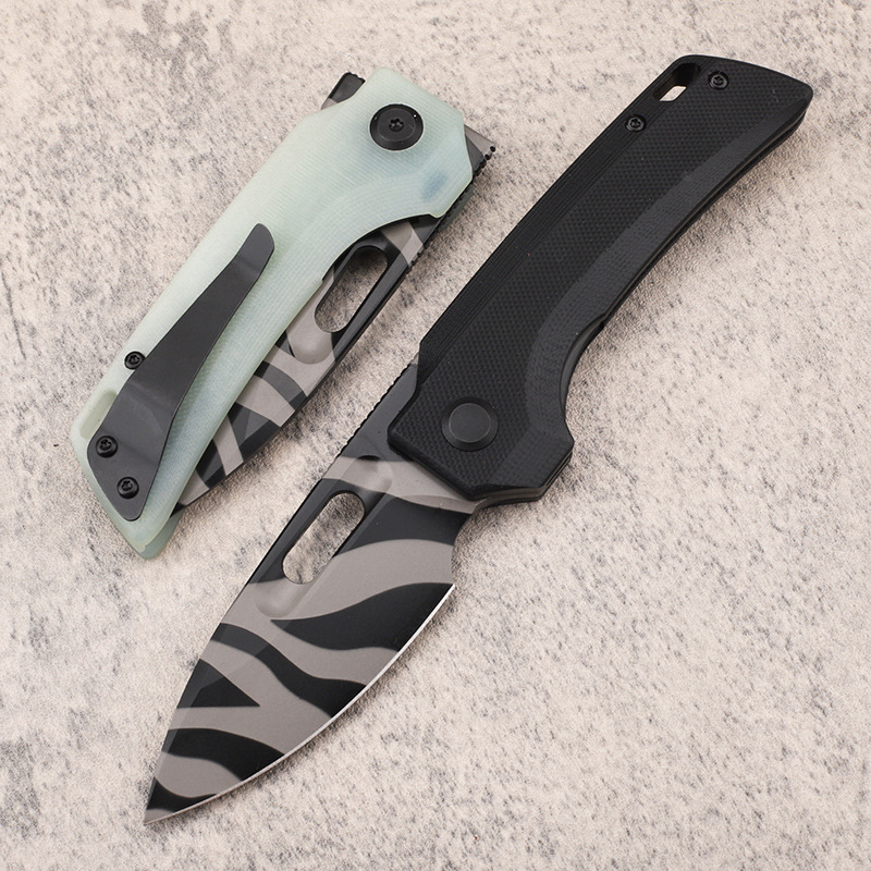 블랙 G10 타이거 프린트