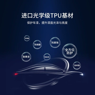 Protection Film Brightening Transparent Film — Car paint protective film
