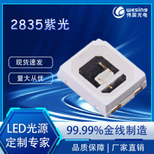 伟宸光电供应2835紫光灯珠 385-395NM紫光 0.5W 0.2W视觉光源灯珠