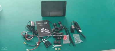 Motorcycle driving recorder Dual Recording Front and Rear - smart-screen-camera-tire-pressure-monitoring
