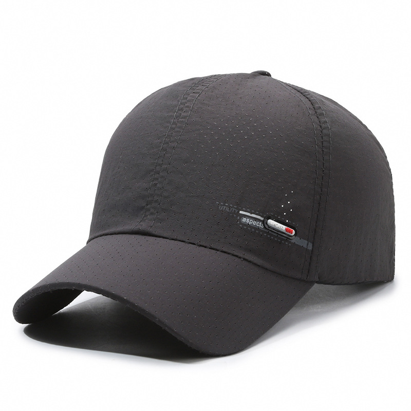 Unisex Quick Drying Breathable Baseball Cap Korean Style Sunshade Outdoor Hiking Duckbill Cap For Men's Apparel Accessories_voghion.com