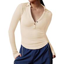 J 55036 Ribbed slim long sleeve shirt ���������������羳