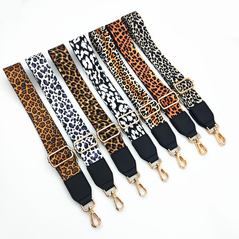 Polyester Leopard Bag Strap display picture 1