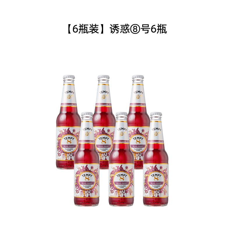 [6병] 템테이션 8호 체리맛*6병