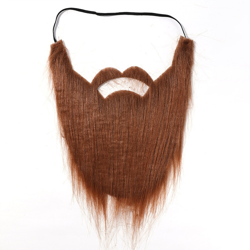 Amazon Halloween Santa beard white long hair black big mustache party beard costume