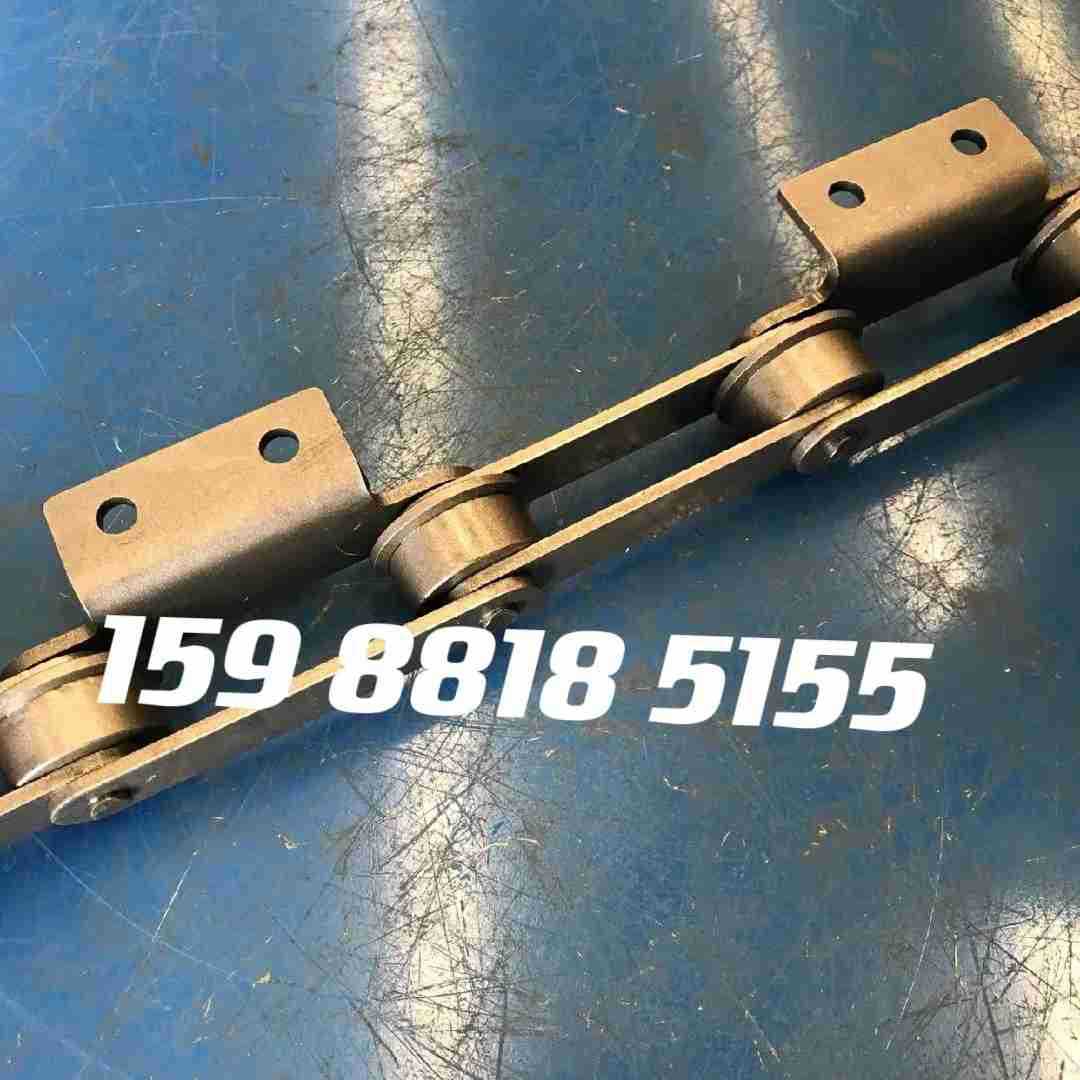 100节距链条 非标大节距输送链条 弯板单耳P125P150P200 P160板链