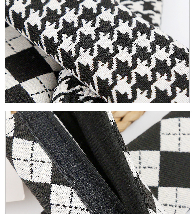 Car Seat Belt Protective Cover Jacquard Quilted Soft Car Shoulder Belt Cover Fashionable Car Interior Supplies