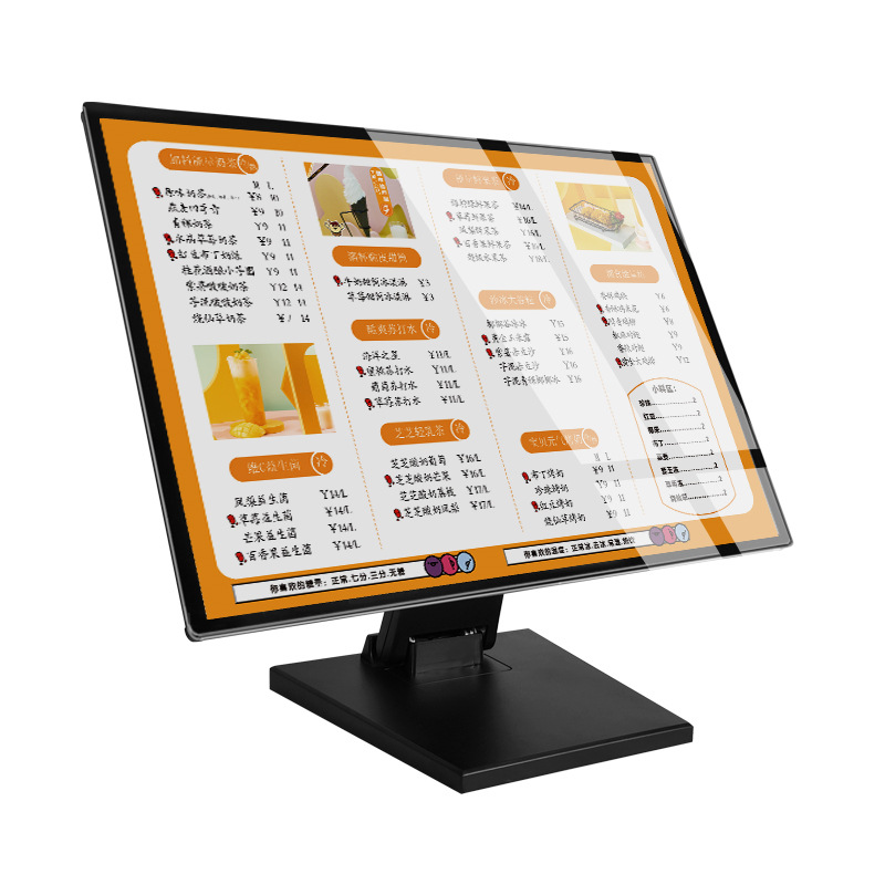 批发发光点餐牌奶茶店菜单展示牌价目表设计立式抽画式吧台灯箱广