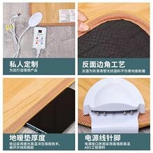 地暖墊家用電地暖加熱碳晶地墊石墨烯客廳電熱家用發熱地毯墊