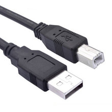 1.5米 黑色 USB2.0 电脑打印线 铜芯 打印机 扫描仪数据连接线