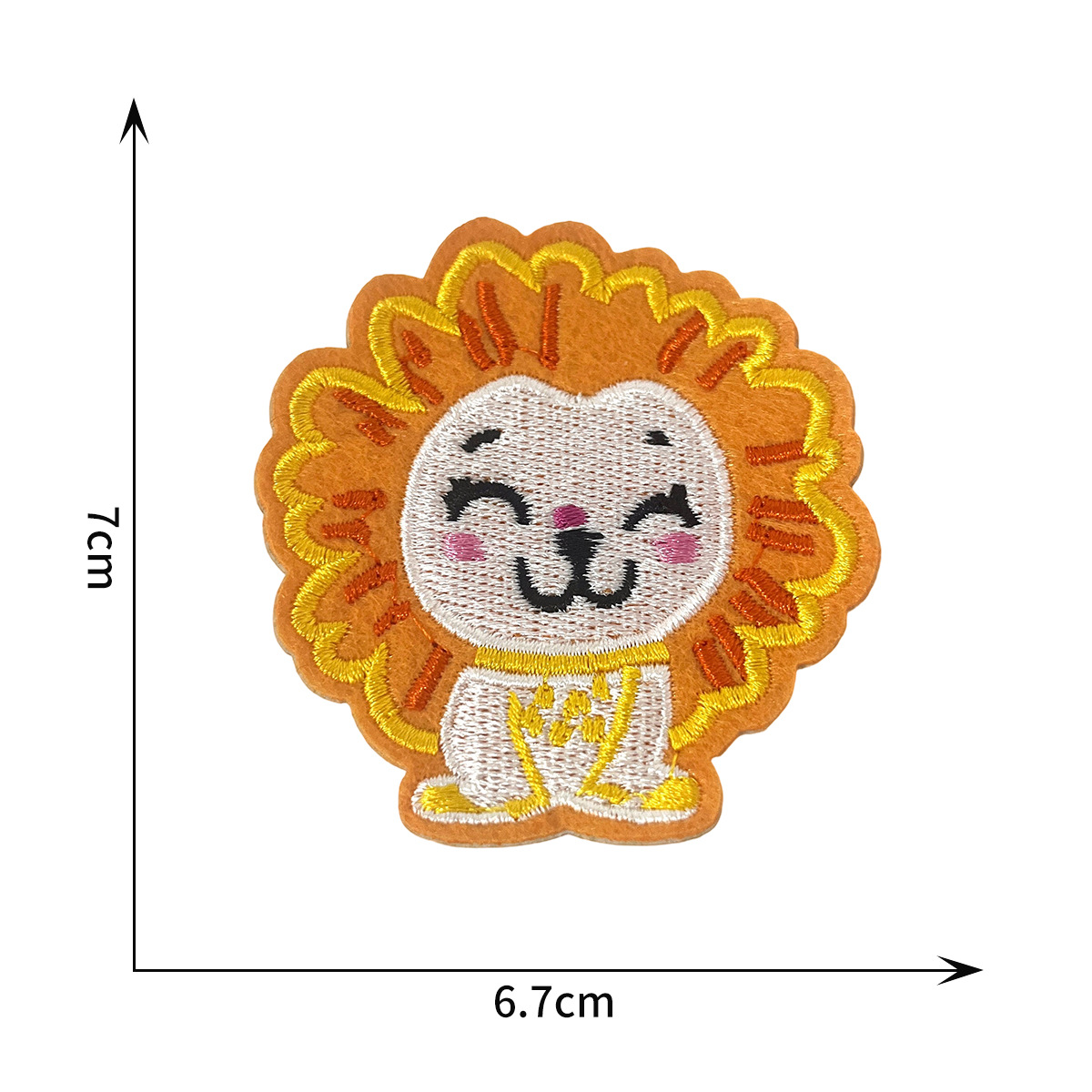 사자-6.7*7cm