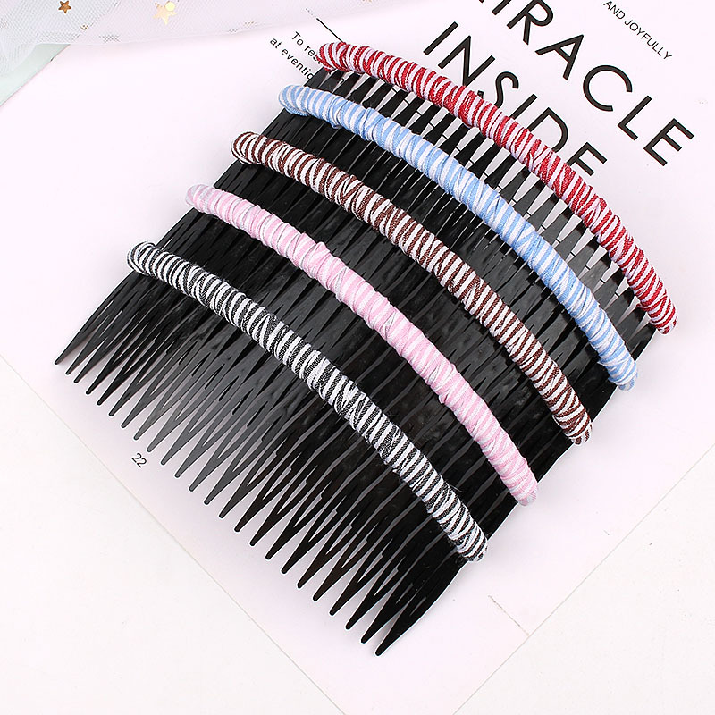 Hair comb, hair accessories, fringe comb, reverse hair clip, anti-slip women's summer hairpin, bun hair ornament, hair fork, flyaway hair clip, back of the head