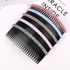 Hair comb, hair accessories, fringe comb, reverse hair clip, anti-slip women's summer hairpin, bun hair ornament, hair fork, flyaway hair clip, back of the head