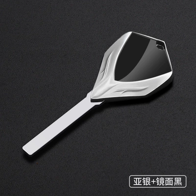 Motorcycle metal key, Motorcycle Key - silvermirror-black-cf-150aura