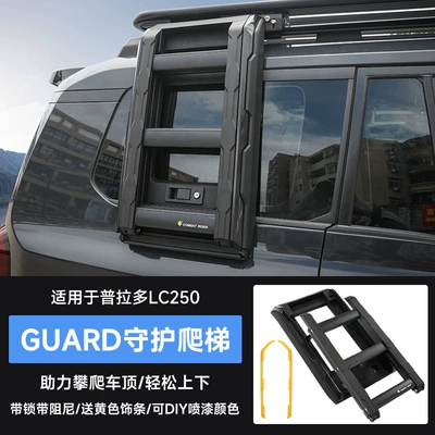 Prado Lc250 Roof Rack Roof rack - prado-lc250-folding-ladder-original-car-does-not-come-with-luggage-rack