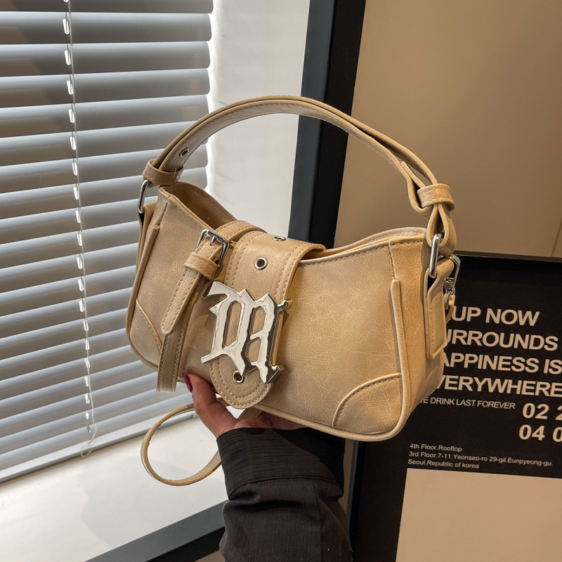French niche portable small for women 2024 new high-end texture commuting crossbody versatile single shoulder underarm_voghion.com