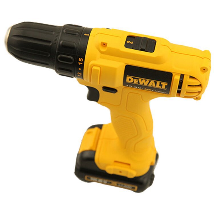 得伟（DEWALT）12V锂电电钻起子2x1.5Ah电池塑箱装DCD700S2K-A9