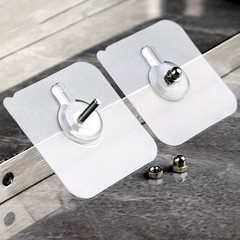 No-punch screw stickers, strong adhesive, no-nail hooks, wall nails, photo frames, photo holders, wall-mounted sticky hooks, traceless nails