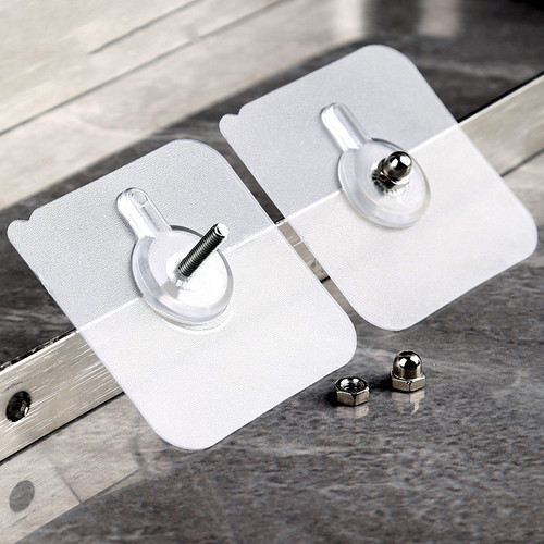 No-punch screw stickers, strong adhesive, no-nail hooks, wall nails, photo frames, photo holders, wall-mounted sticky hooks, traceless nails