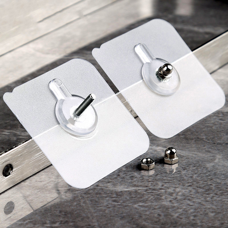 Punch-free Screw Sticking Strong Adhesive Nail-free Hook Wall Nail Photo Frame Photo Holder Wall Hook Non-Mark Nail