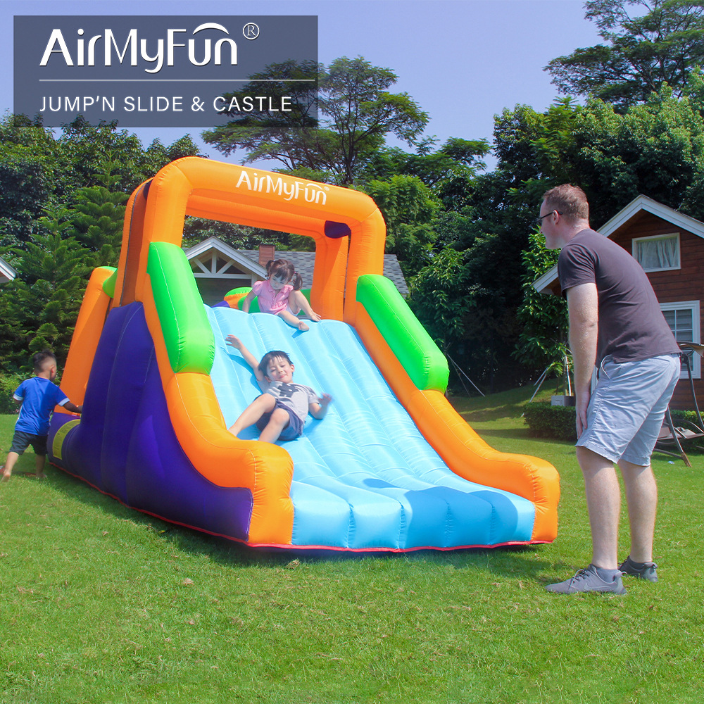 AMF | Castillo inflable para el hogar Diapositiva pequeña para niños Diapositiva inflable Hogar pequeño Castillo doméstico