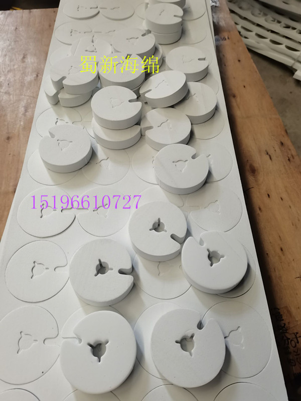 厂家供应增白EVA硬泡沫成型异形角垫/电子厂密封增白硬泡沫角垫