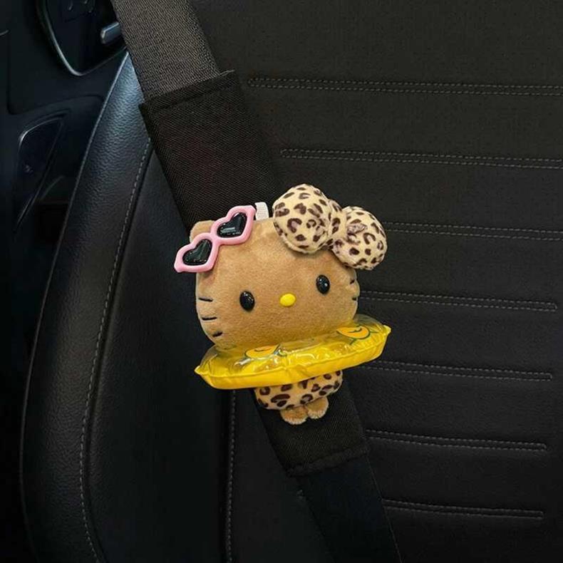 Car Seat Belt Shoulder Pads for Women, Cute and Soft, Anti-Neck Strangulation, Couple's Car Protection and Decorative Covers