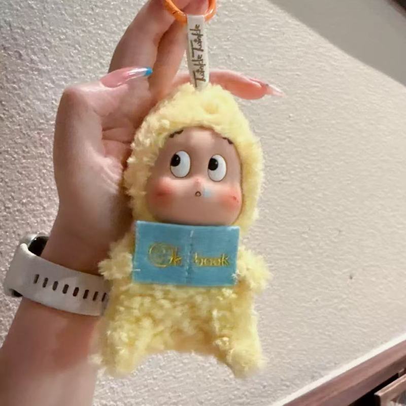 新款跨境星星人系列毛绒挂件盲盒礼物摆件生日挂件毛绒钥匙扣少女|undefined