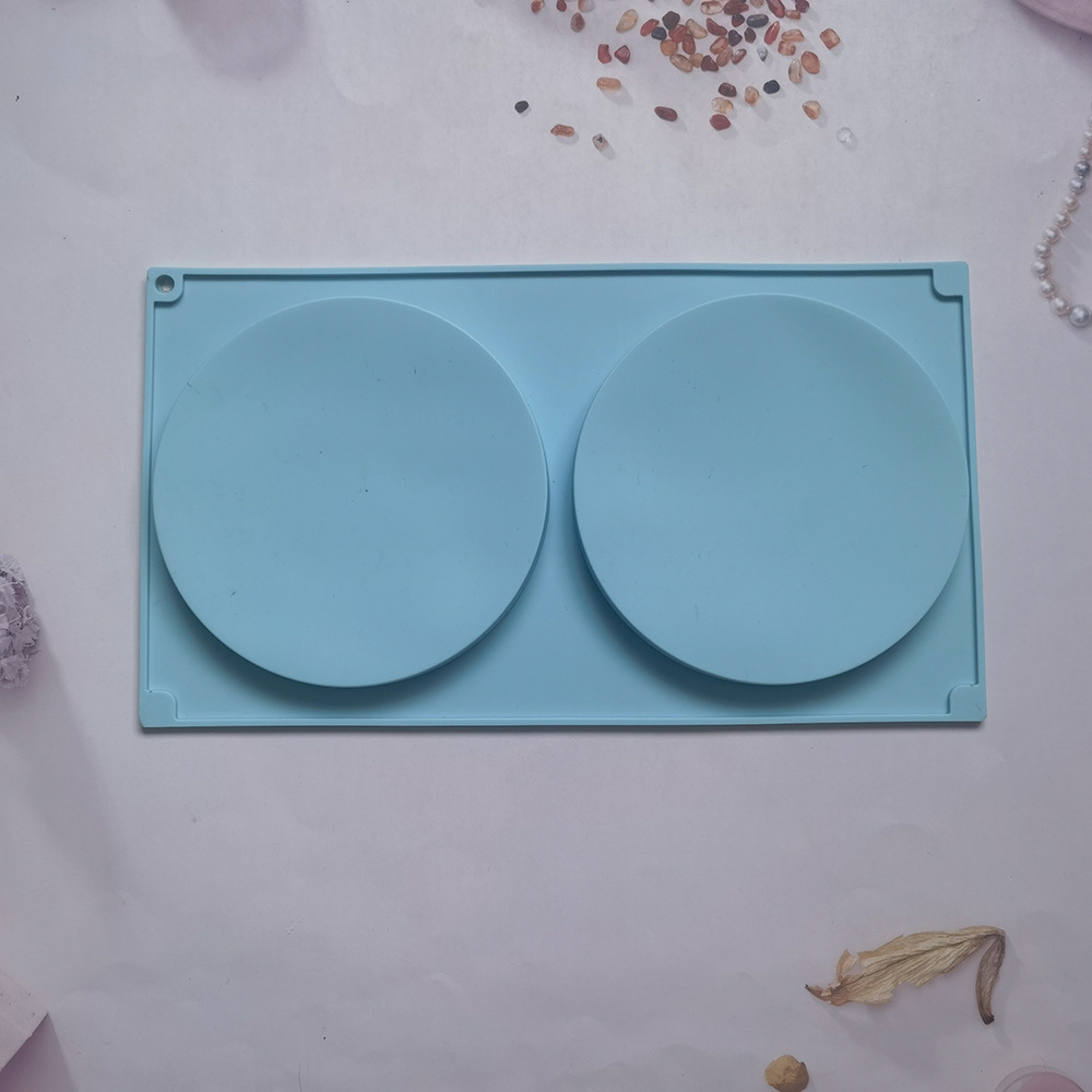 2 discos 380 molde de silicona para pastel de chocolate molde de pan herramientas de panadería