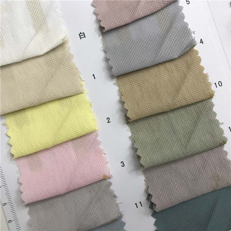 帝王格仿麻面料 23颜色现货供 上衣连衣裙套装面料 8021928