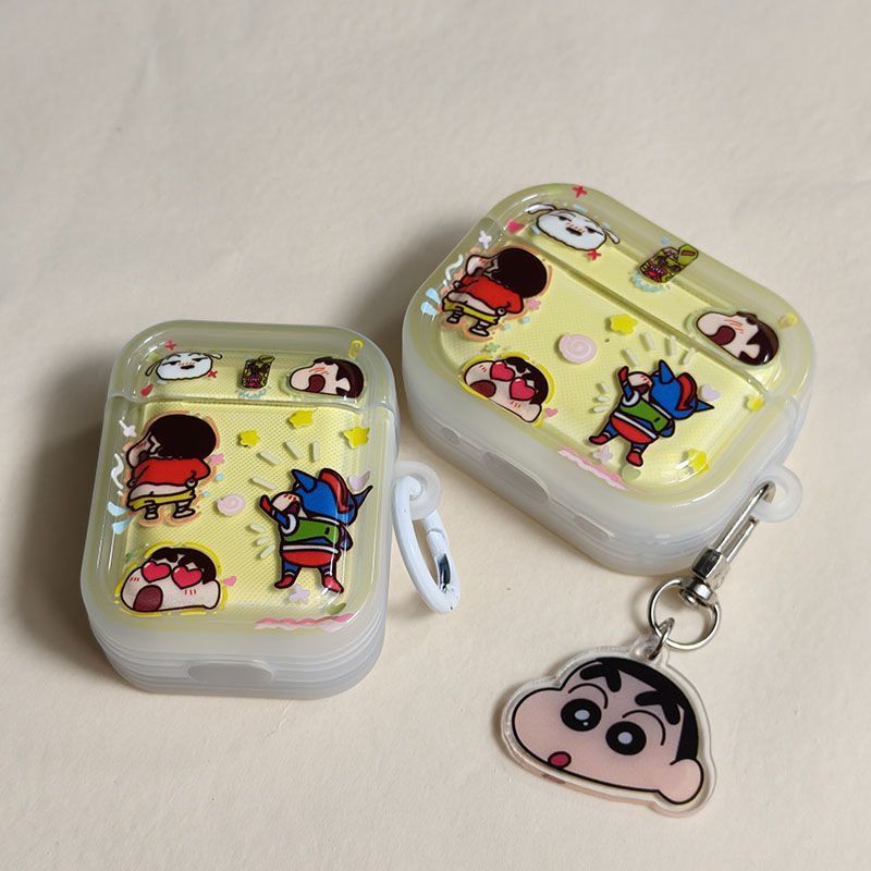Pequeño nuevo dinámico Superman para airpodspro2 estuche de protección Bluetooth para airpods 4 generación 5 generación estuche de protección de auriculares