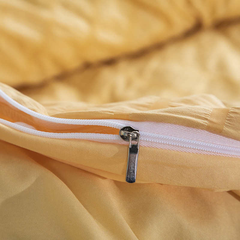 【亞馬遜專(zhuān)供】廠家直銷(xiāo) 2022新款 跨境 泡泡紗套件-黃