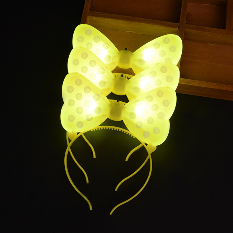 Estrellas de pentacos amarillos palos de apoyo estrella fluorescente palos de concierto accesorios para niños espectáculo brillante toque de pelo bandas