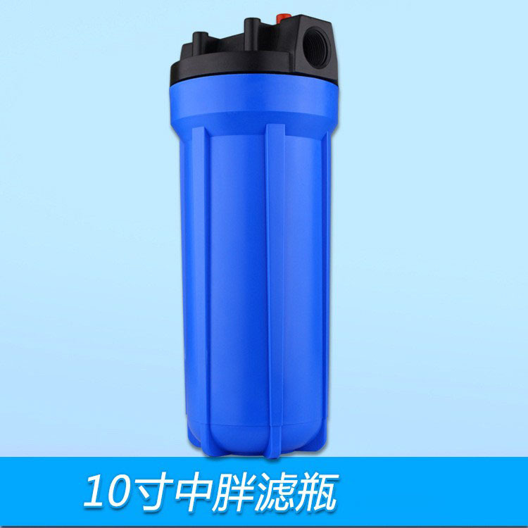 4 puntos 6 puntos Cartucho de filtro de flujo grande de 1 pulgada Botella de filtro de grasa mediana de 10 pulgadas Purificador de agua Botella de filtro de hebilla interior a prueba de explosiones