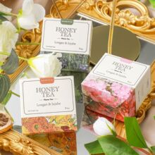 HONEYTEA批发囍茶婚庆伴手礼茶伴娘礼物礼品结婚回礼礼盒花茶