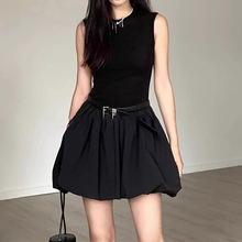 ƴ�Ӻ�ɫ�o���B��ȹ��Ů�ļ�2025�¿�߼��������@�ݷ�ʽ�����ȹ