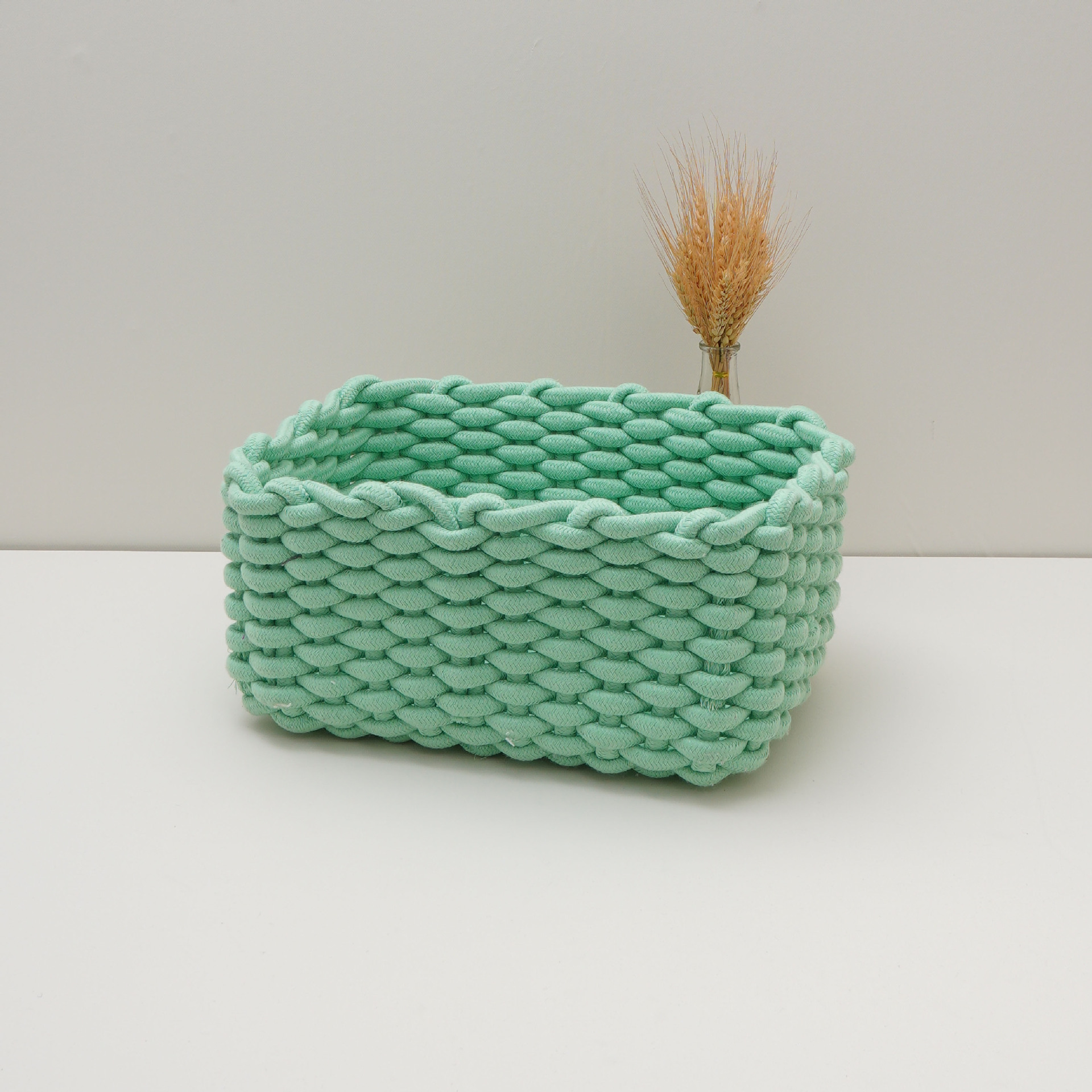 녹색 손잡이 없는 대형 사이즈