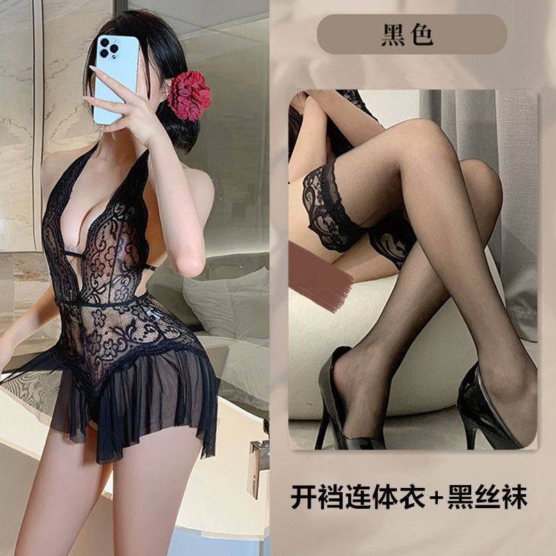 블랙+블랙 스타킹