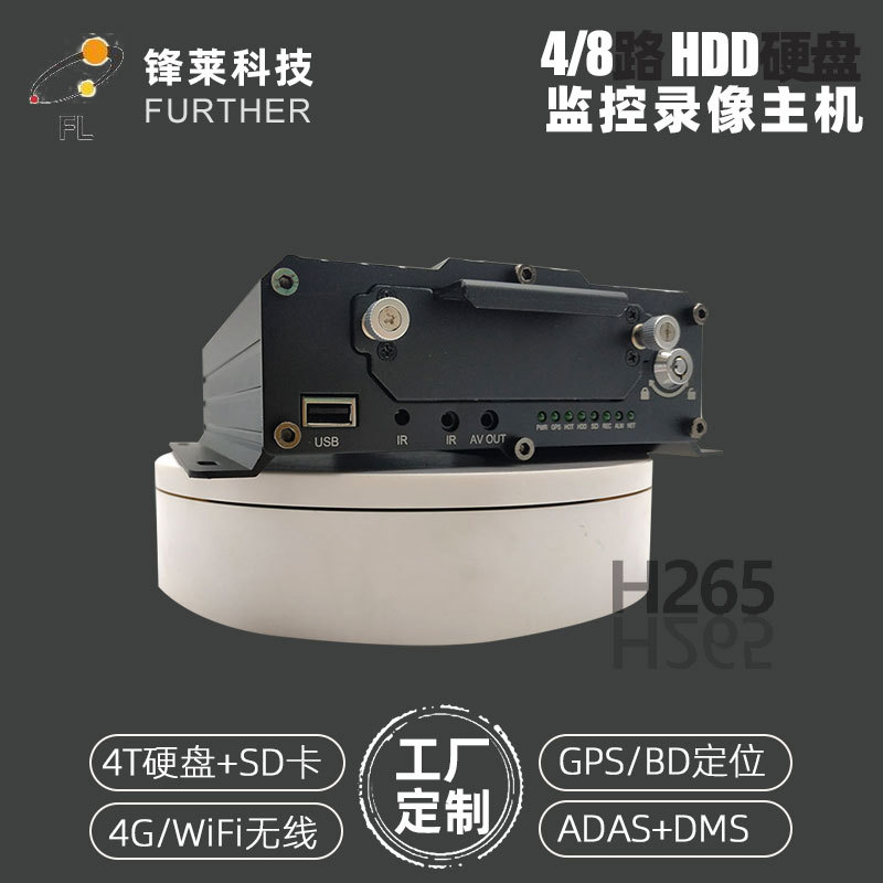 高清1080P客车货车行车监控系统硬盘车载录像机带4G GPS全网通